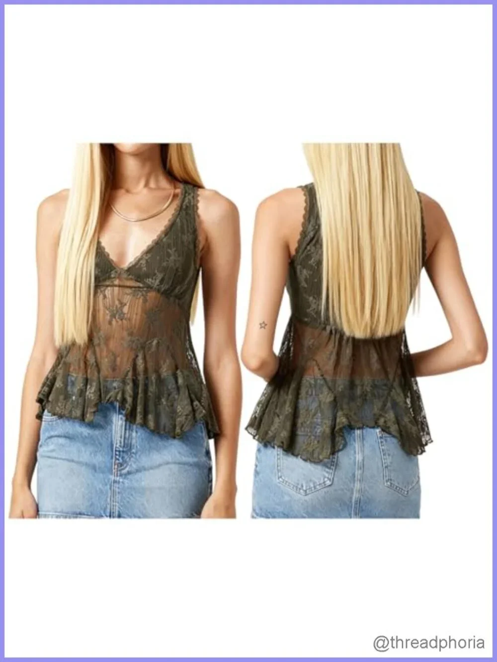 Lace Trim Camisole Top Sleeveless Spaghetti Strap Ruched Slim Fit Summer Cami